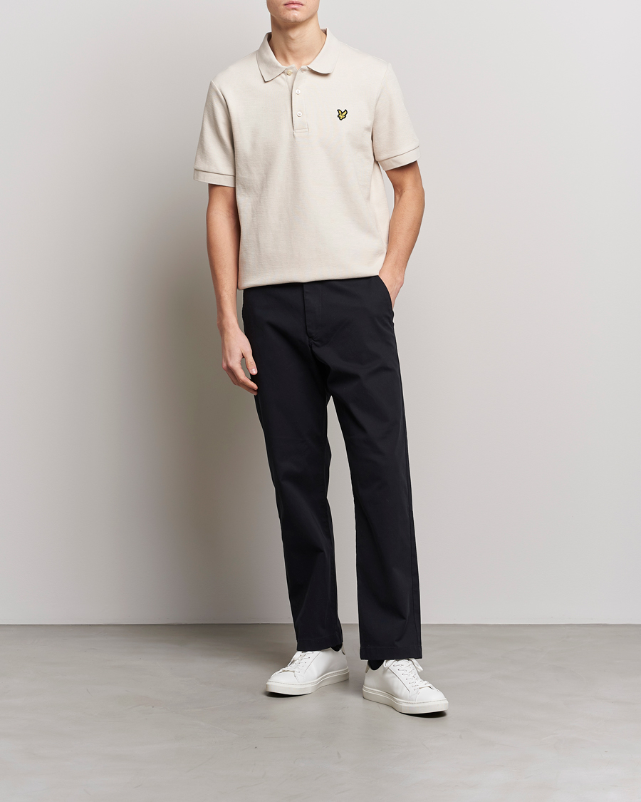 Hombres | Polos | Lyle & Scott | Cuffed Pique Polo Cove