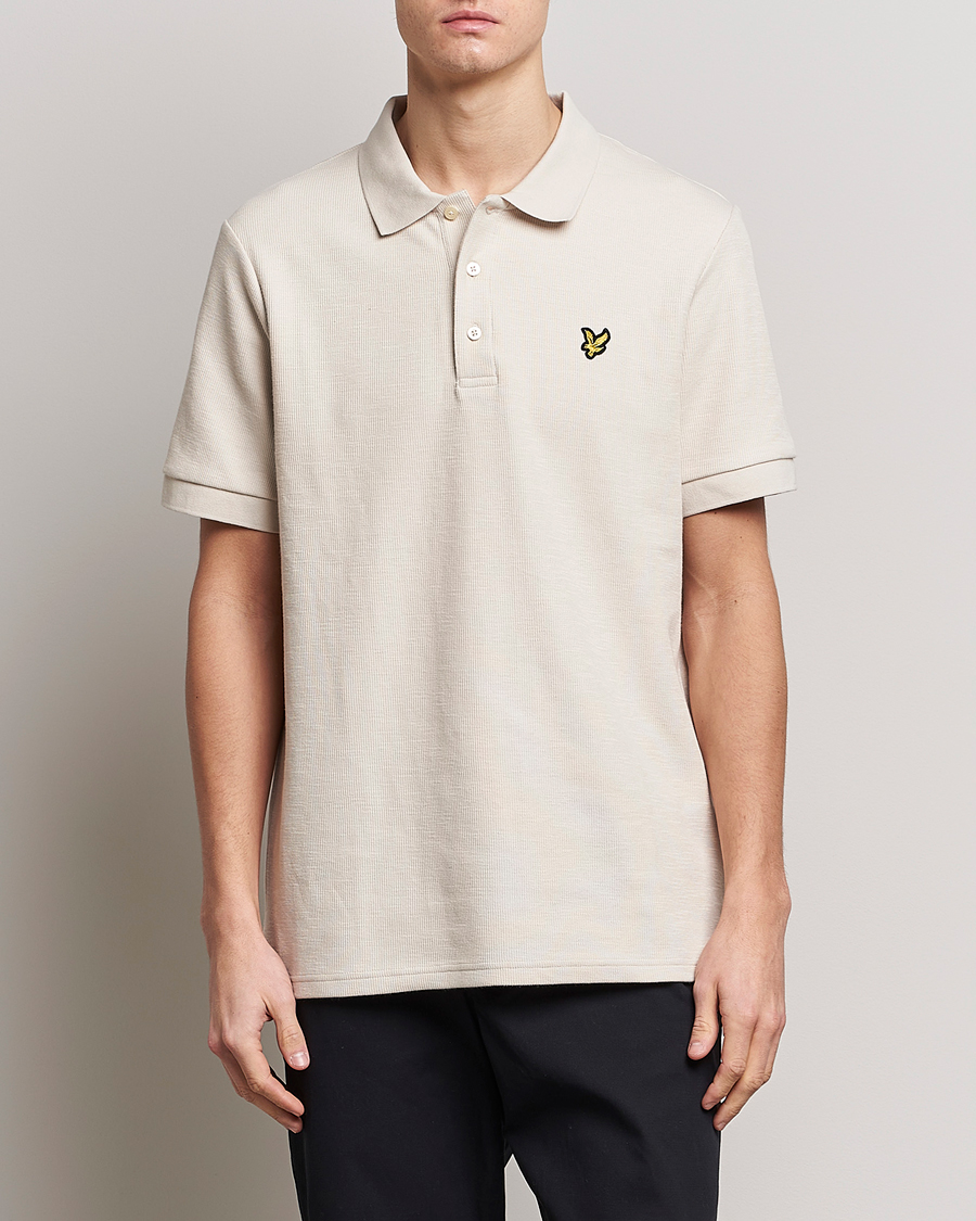 Hombres | Polos | Lyle & Scott | Cuffed Pique Polo Cove