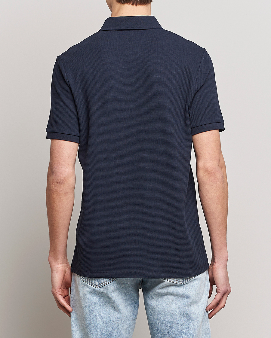 Hombres | Polos | Lyle & Scott | Milano Trim Pique Polo Dark Navy