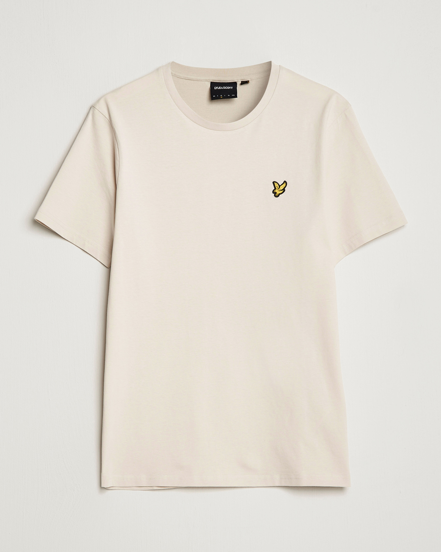Hombres | Camisetas | Lyle & Scott | Crew Neck Organic Cotton T-Shirt Cove