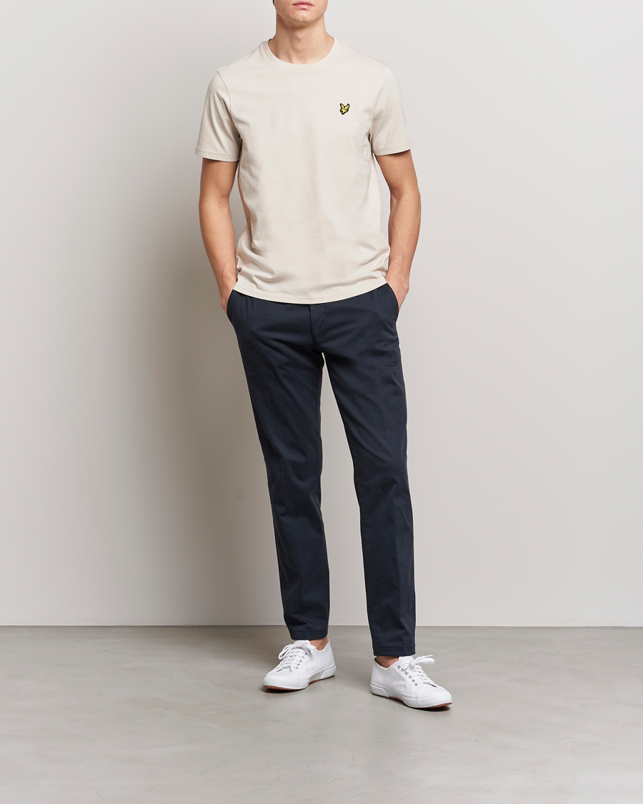 Hombres | Camisetas | Lyle & Scott | Crew Neck Organic Cotton T-Shirt Cove