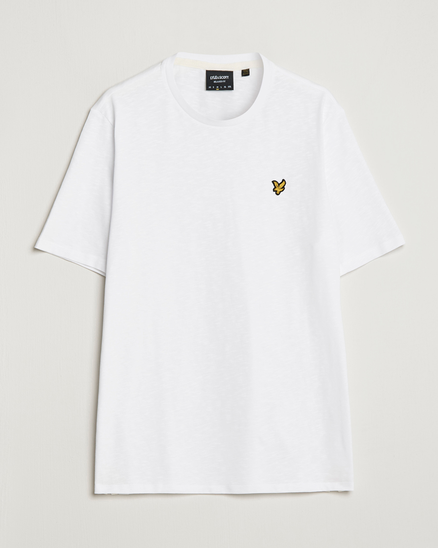 Hombres | Camisetas | Lyle & Scott | Slub T-Shirt White