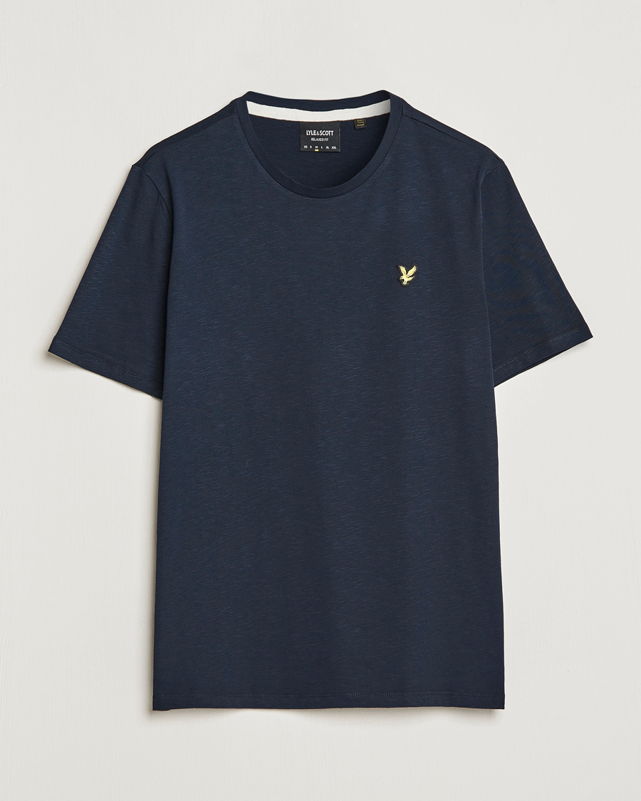 Hombres | Camisetas | Lyle & Scott | Slub T-Shirt Dark Navy