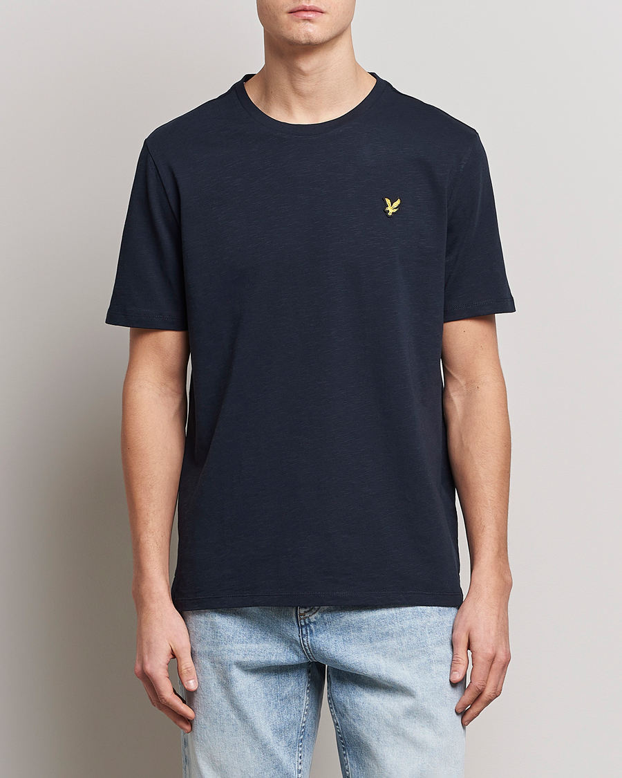 Hombres | Camisetas | Lyle & Scott | Slub T-Shirt Dark Navy