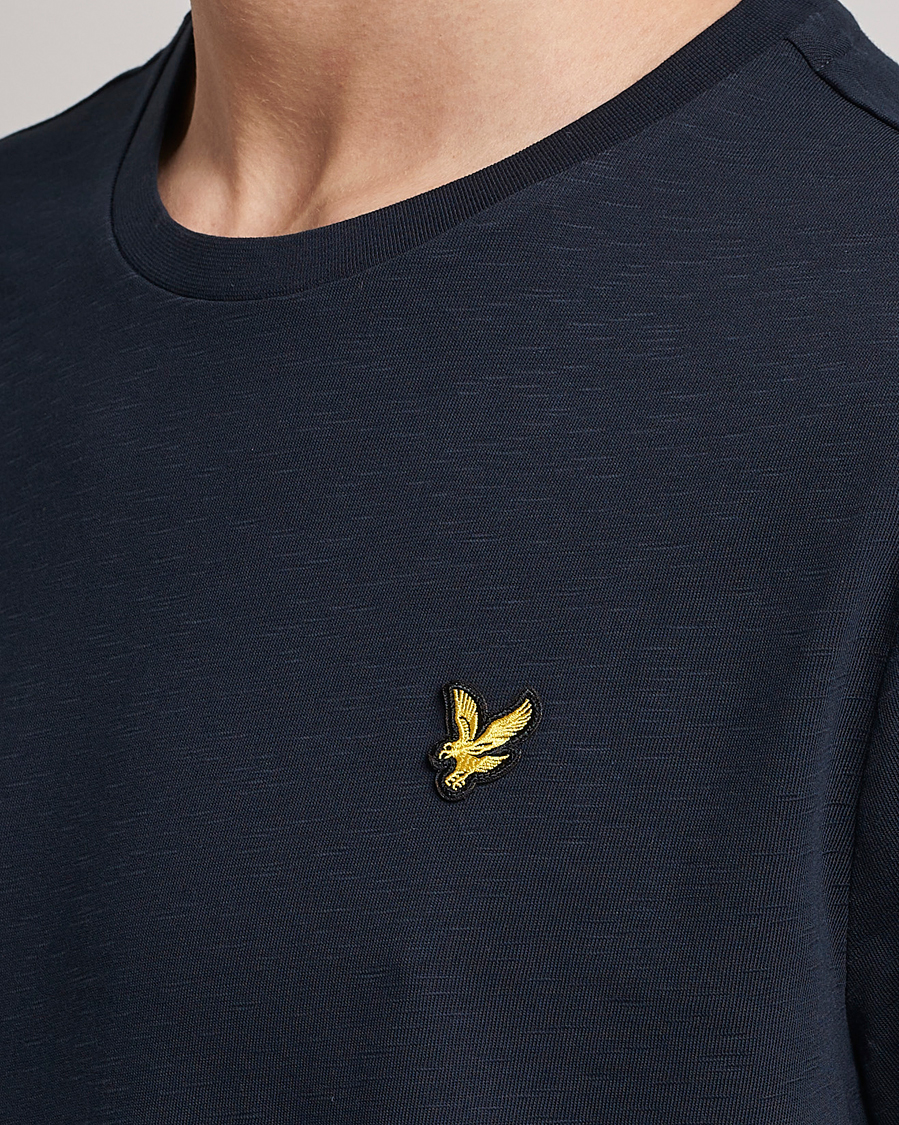 Hombres | Camisetas | Lyle & Scott | Slub T-Shirt Dark Navy