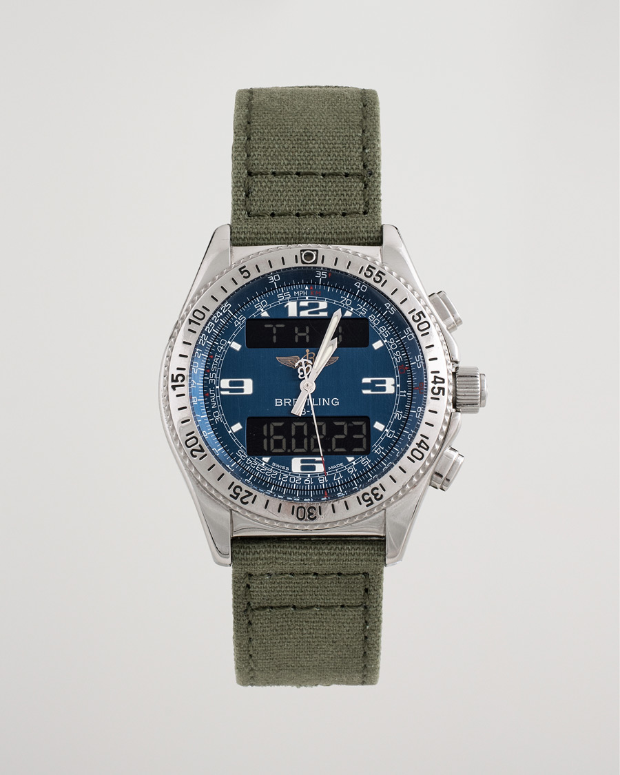 Hombres | Pre-Owned & Vintage Watches | Breitling Pre-Owned | B-1 A68362 Steel Blue