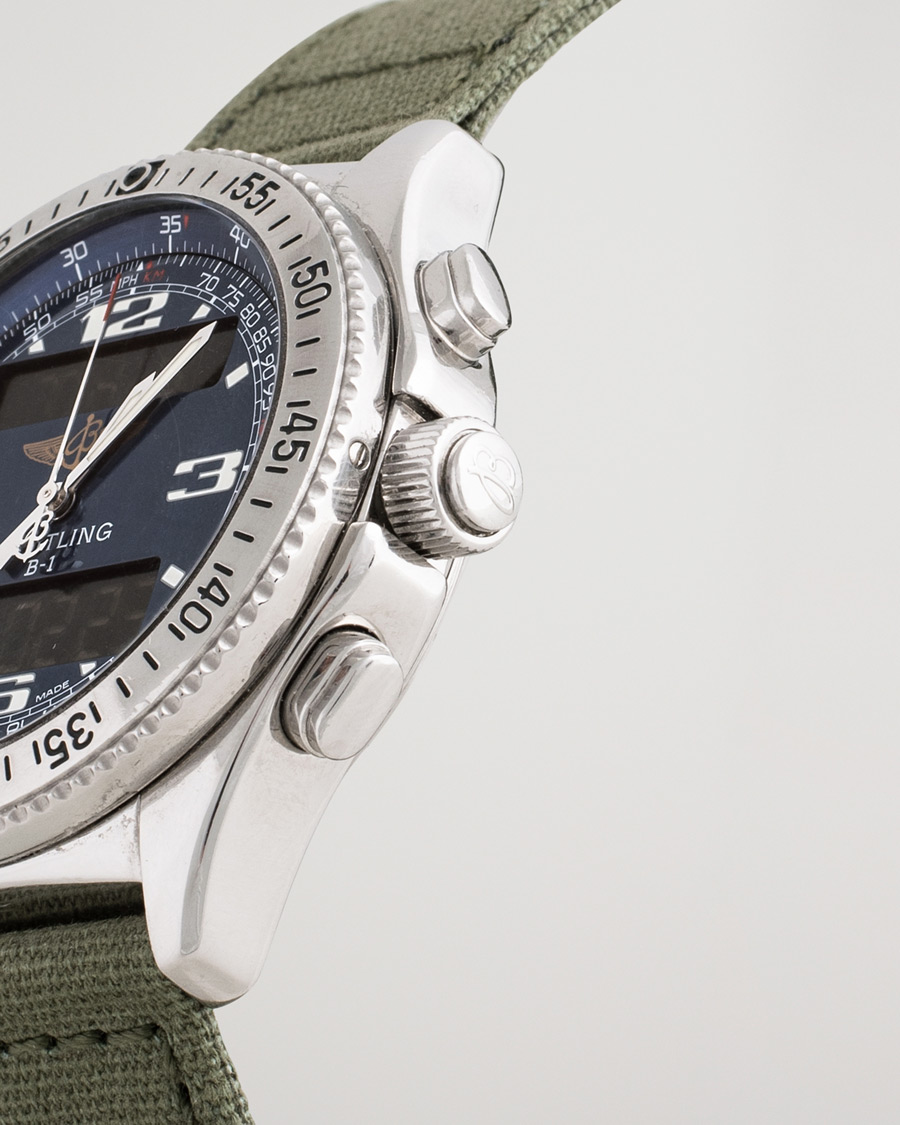 Hombres | Pre-Owned & Vintage Watches | Breitling Pre-Owned | B-1 A68362 Steel Blue