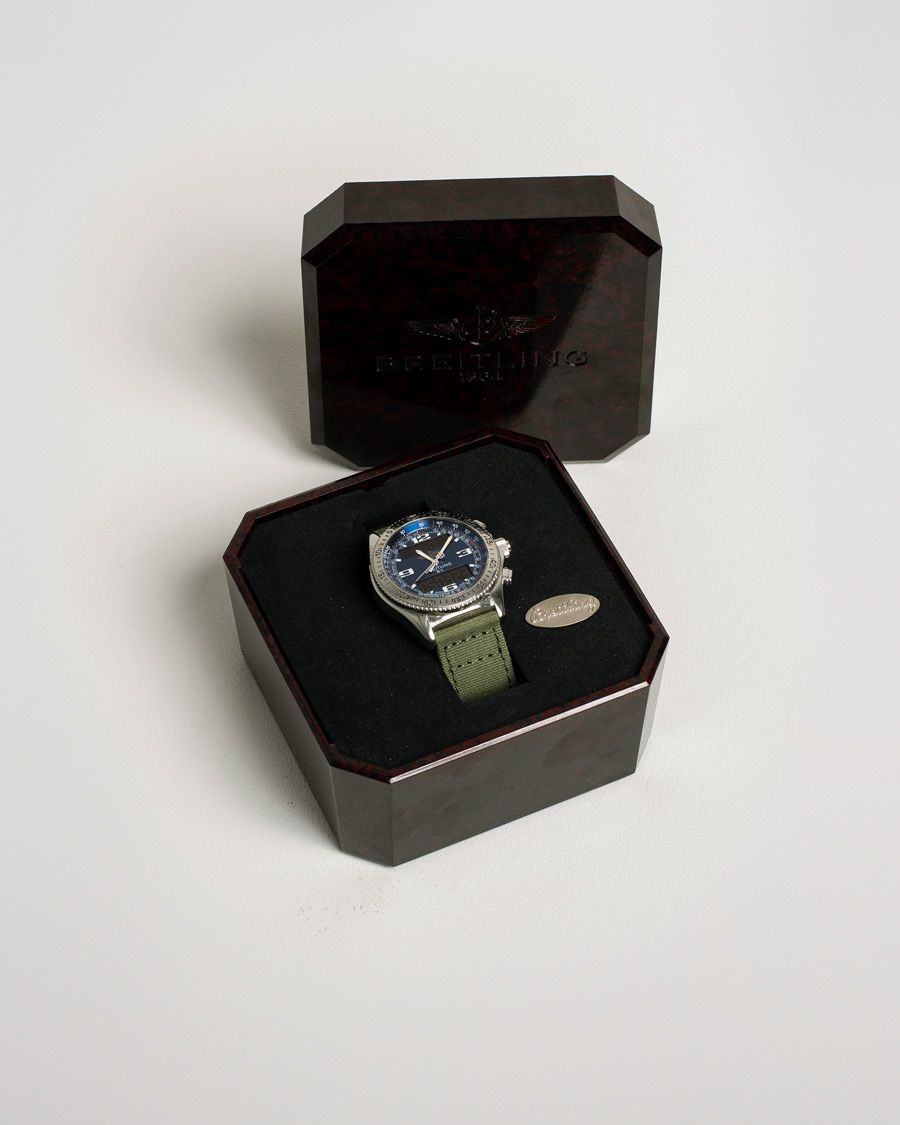 Hombres | Pre-Owned & Vintage Watches | Breitling Pre-Owned | B-1 A68362 Steel Blue