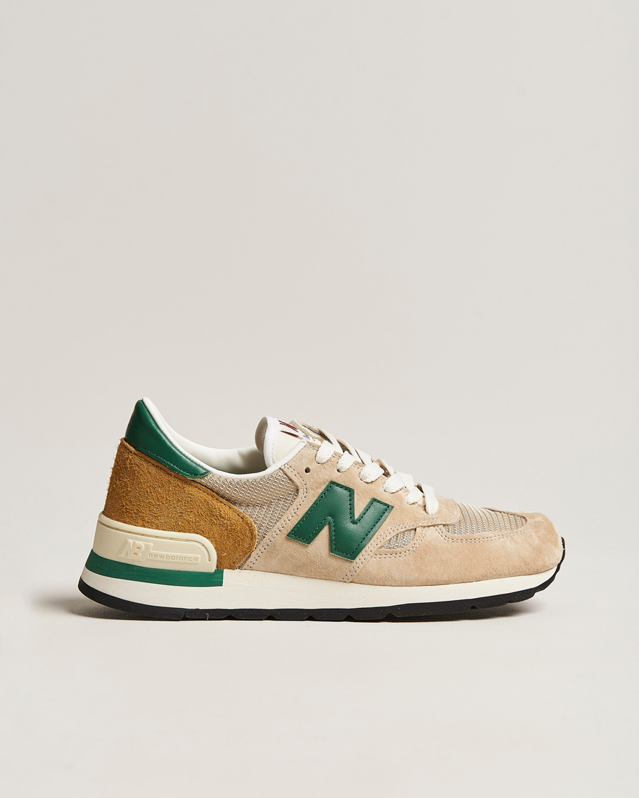 Hombres | New Balance 990 Made In USA Sneakers Tan | New Balance | 990 Made In USA Sneakers Tan