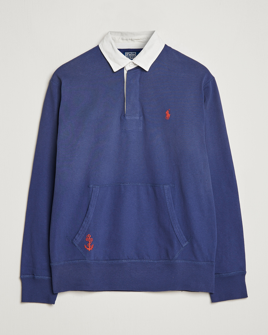 Hombres | Jerséis y prendas de punto | Polo Ralph Lauren | Jersey Flag Rugger Boathouse Navy