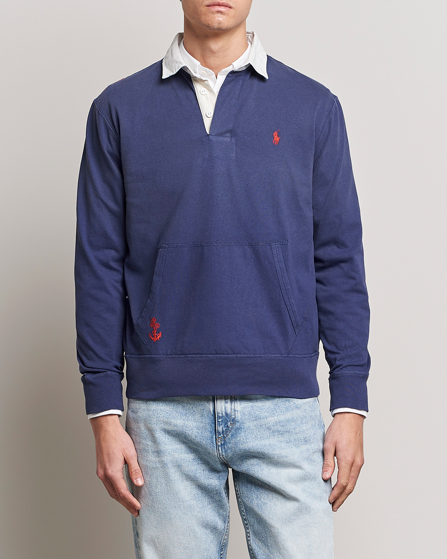 Hombres | Jerséis y prendas de punto | Polo Ralph Lauren | Jersey Flag Rugger Boathouse Navy