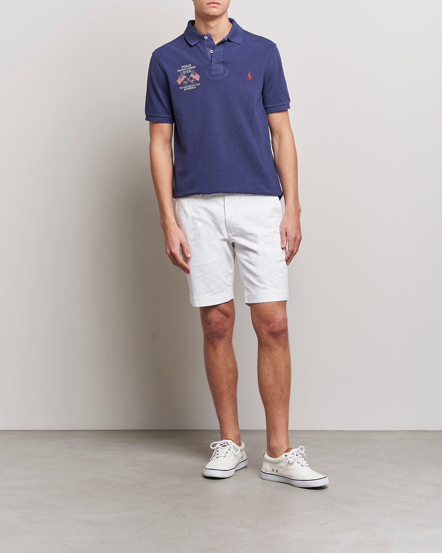 Hombres | Polos | Polo Ralph Lauren | Classic Fit Flag Polo Boathouse Navy