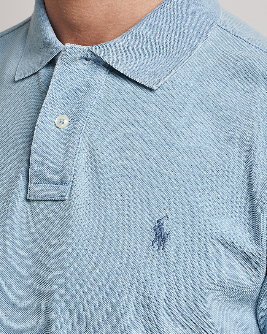 Hombres | Polos | Polo Ralph Lauren | Custom Slim Fit Polo Light Indigo