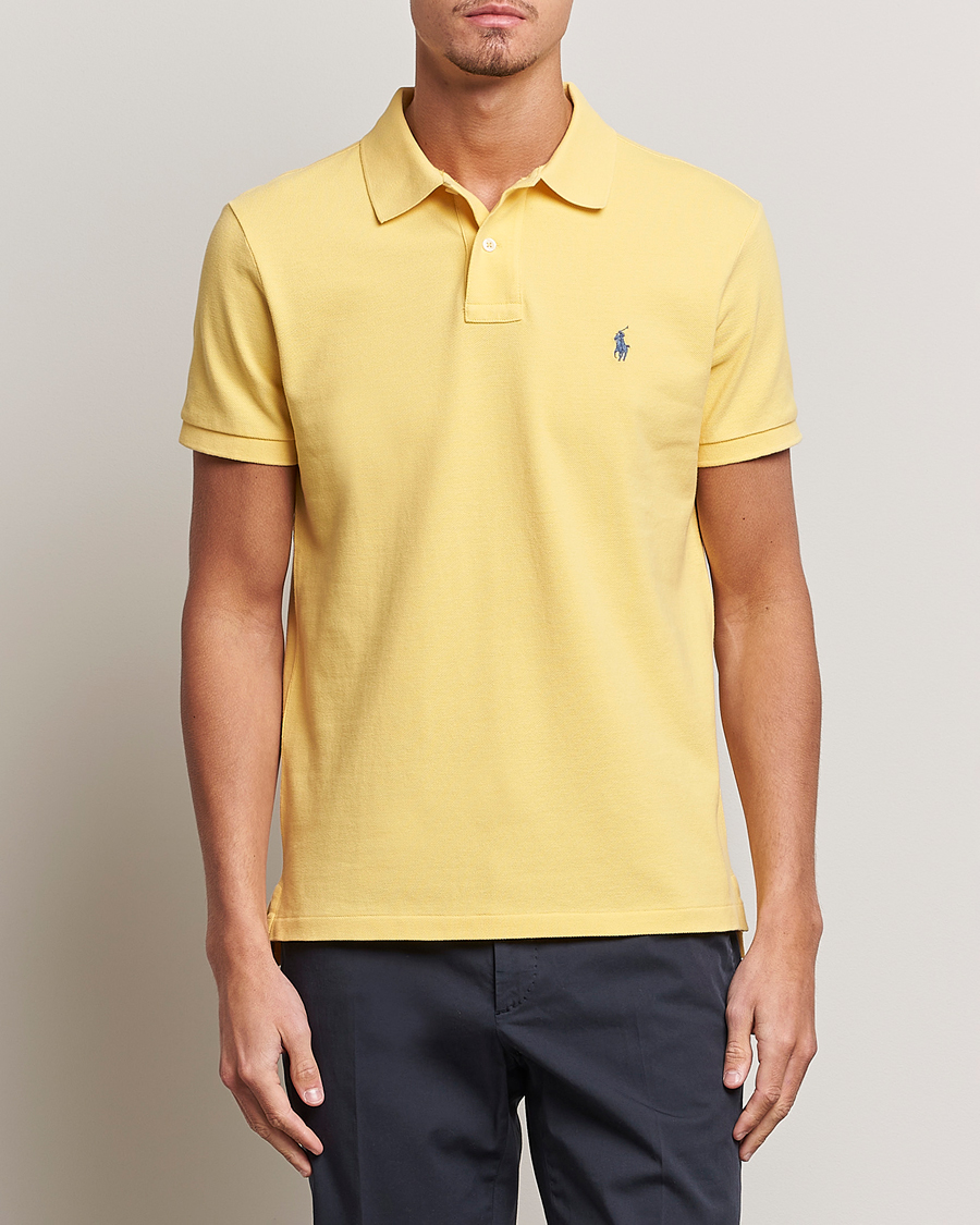 Hombres | Polos | Polo Ralph Lauren | Custom Slim Fit Polo Fall Yellow