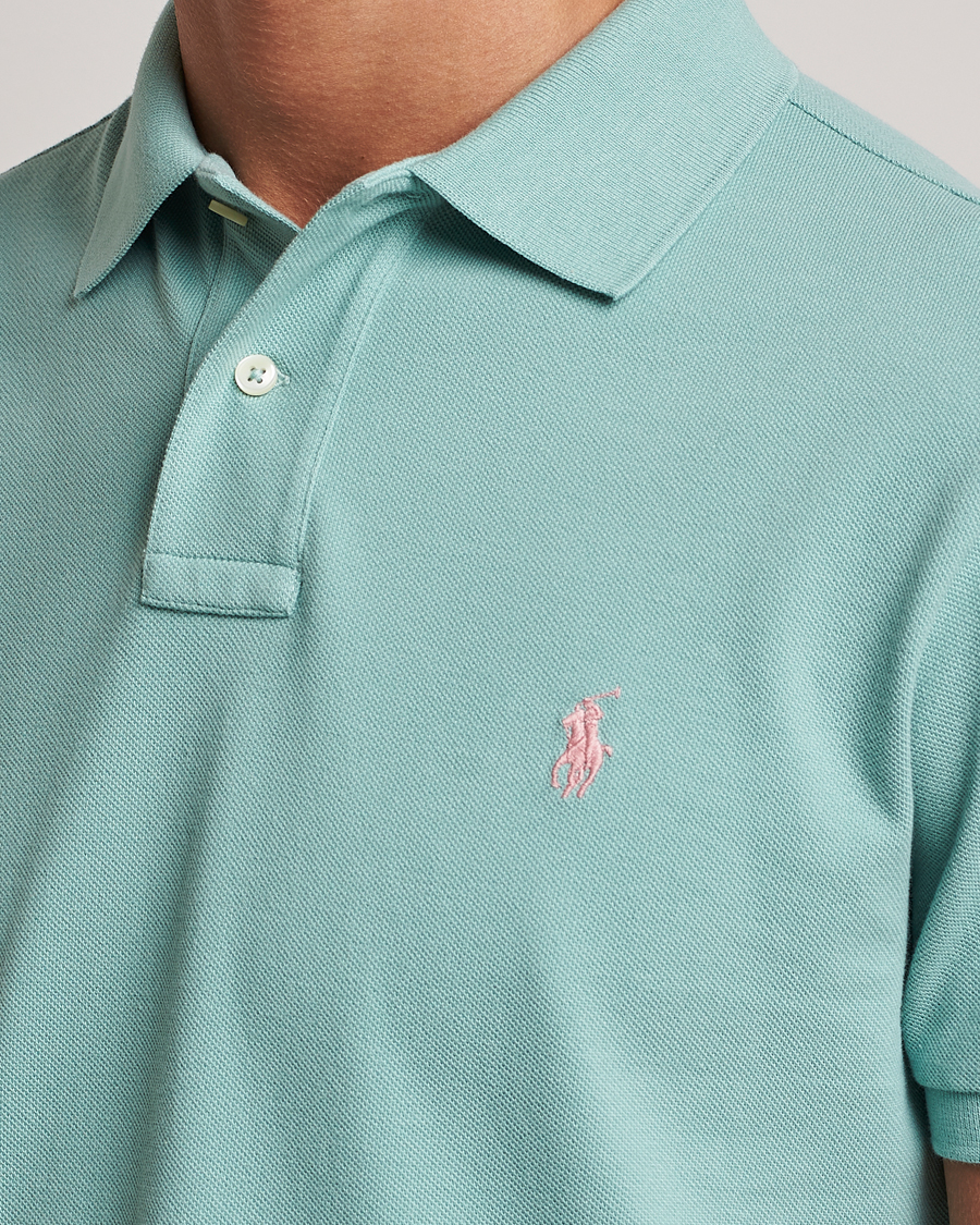 Hombres | Polos | Polo Ralph Lauren | Custom Slim Fit Polo Essex Green