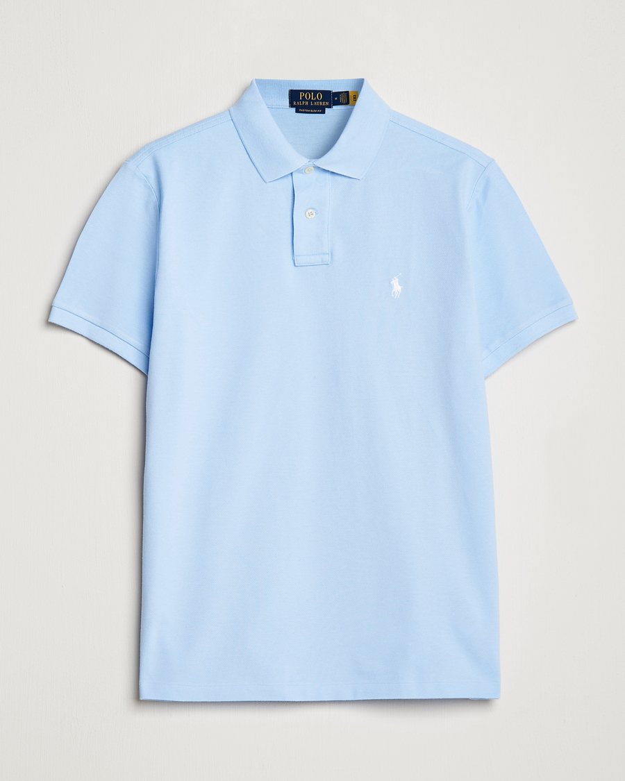Hombres | Polos | Polo Ralph Lauren | Custom Slim Fit Polo Office Blue
