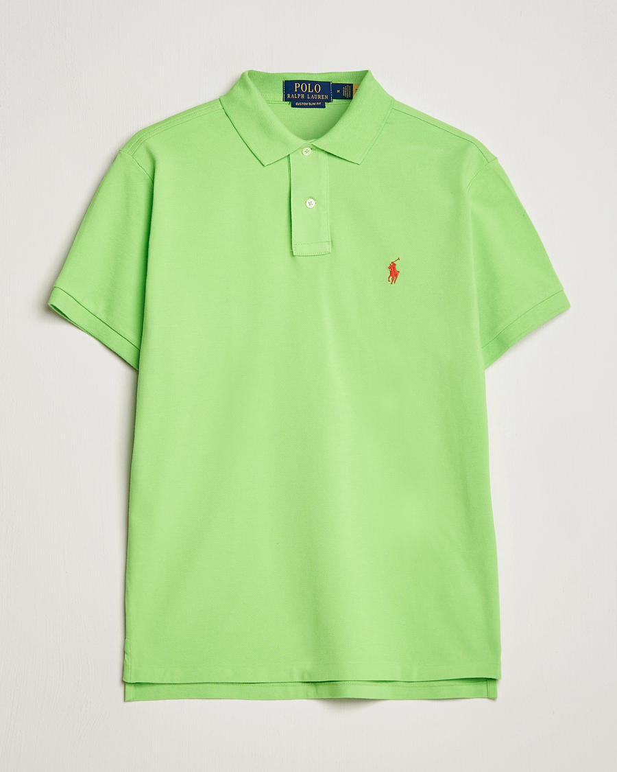 Hombres | Polos | Polo Ralph Lauren | Custom Slim Fit Polo Kiwi Lime