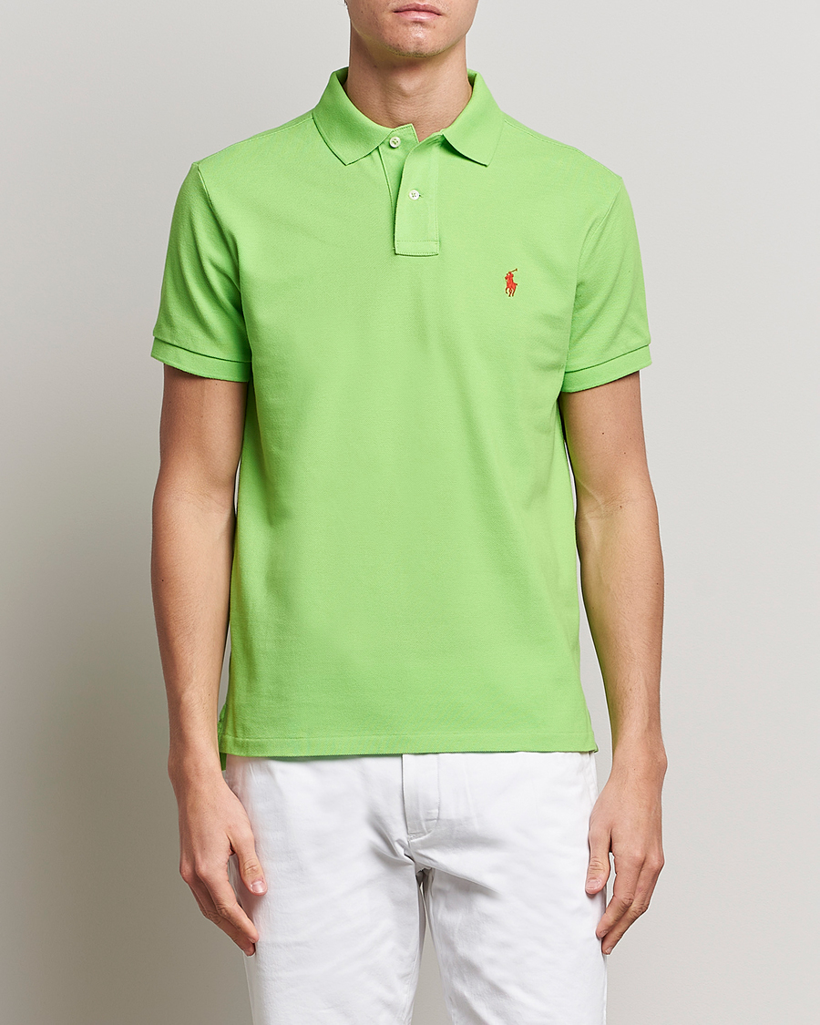 Hombres | Polos | Polo Ralph Lauren | Custom Slim Fit Polo Kiwi Lime