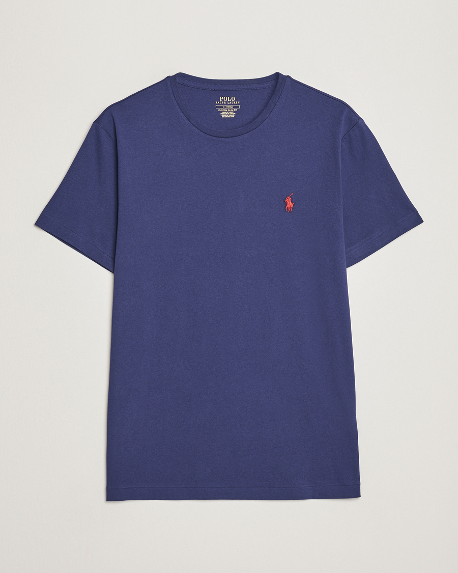 Hombres | Camisetas | Polo Ralph Lauren | Crew Neck T-Shirt Boathouse Navy