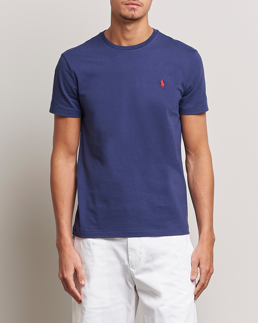 Hombres | Camisetas | Polo Ralph Lauren | Crew Neck T-Shirt Boathouse Navy
