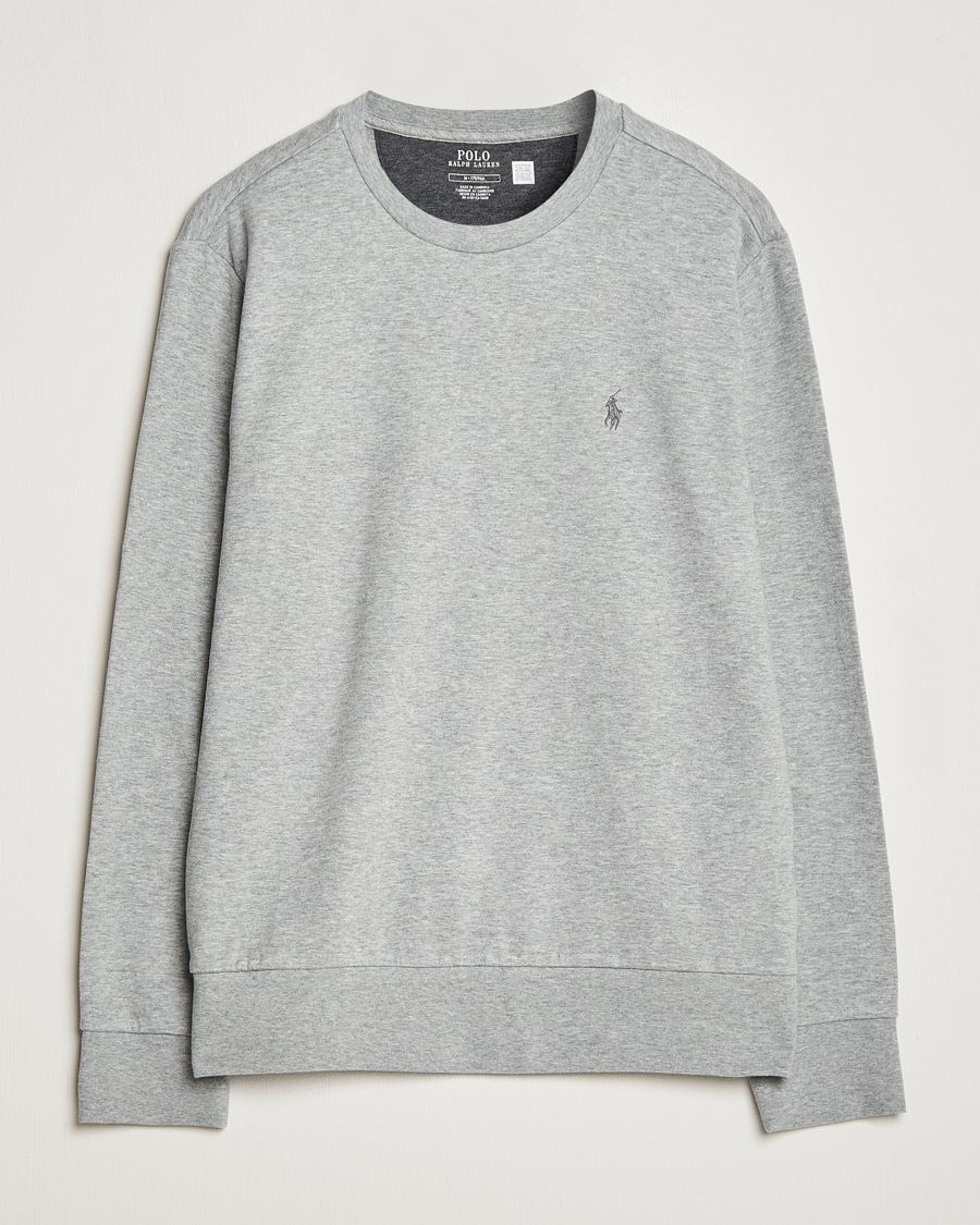 Hombres | Jerséis y prendas de punto | Polo Ralph Lauren | Double Knitted Jersey Sweatshirt Andover Heather
