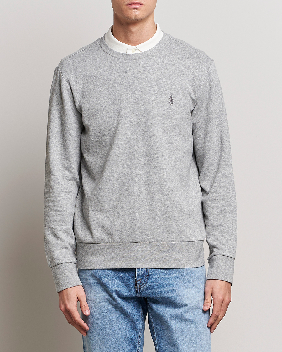 Hombres | Jerséis y prendas de punto | Polo Ralph Lauren | Double Knitted Jersey Sweatshirt Andover Heather