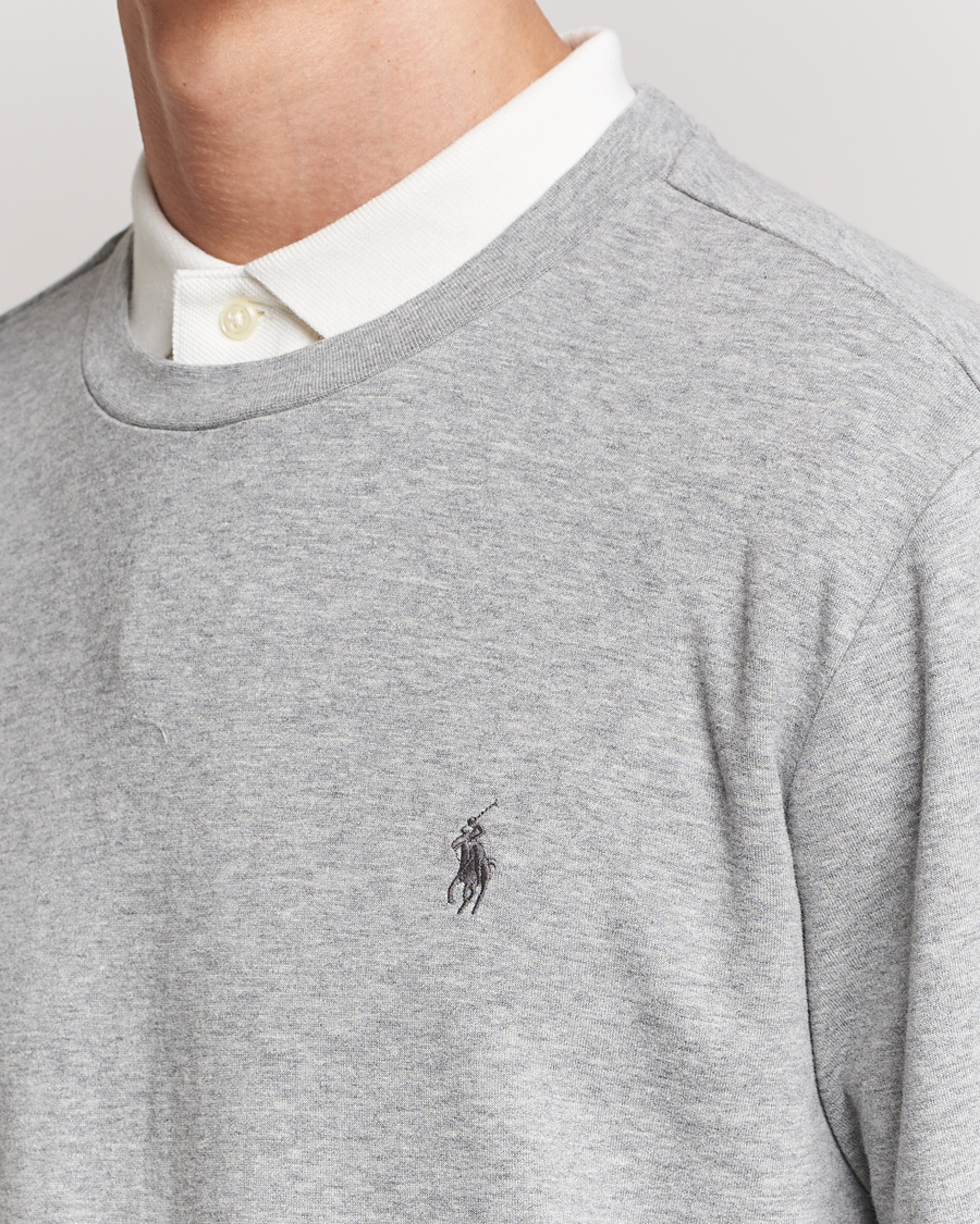 Hombres | Jerséis y prendas de punto | Polo Ralph Lauren | Double Knitted Jersey Sweatshirt Andover Heather