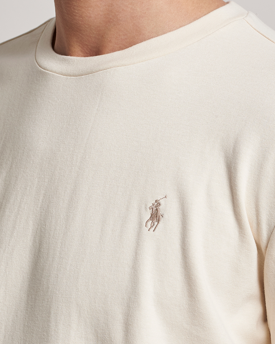 Hombres | Jerséis y prendas de punto | Polo Ralph Lauren | Double Knitted Jersey Sweatshirt Guide Cream