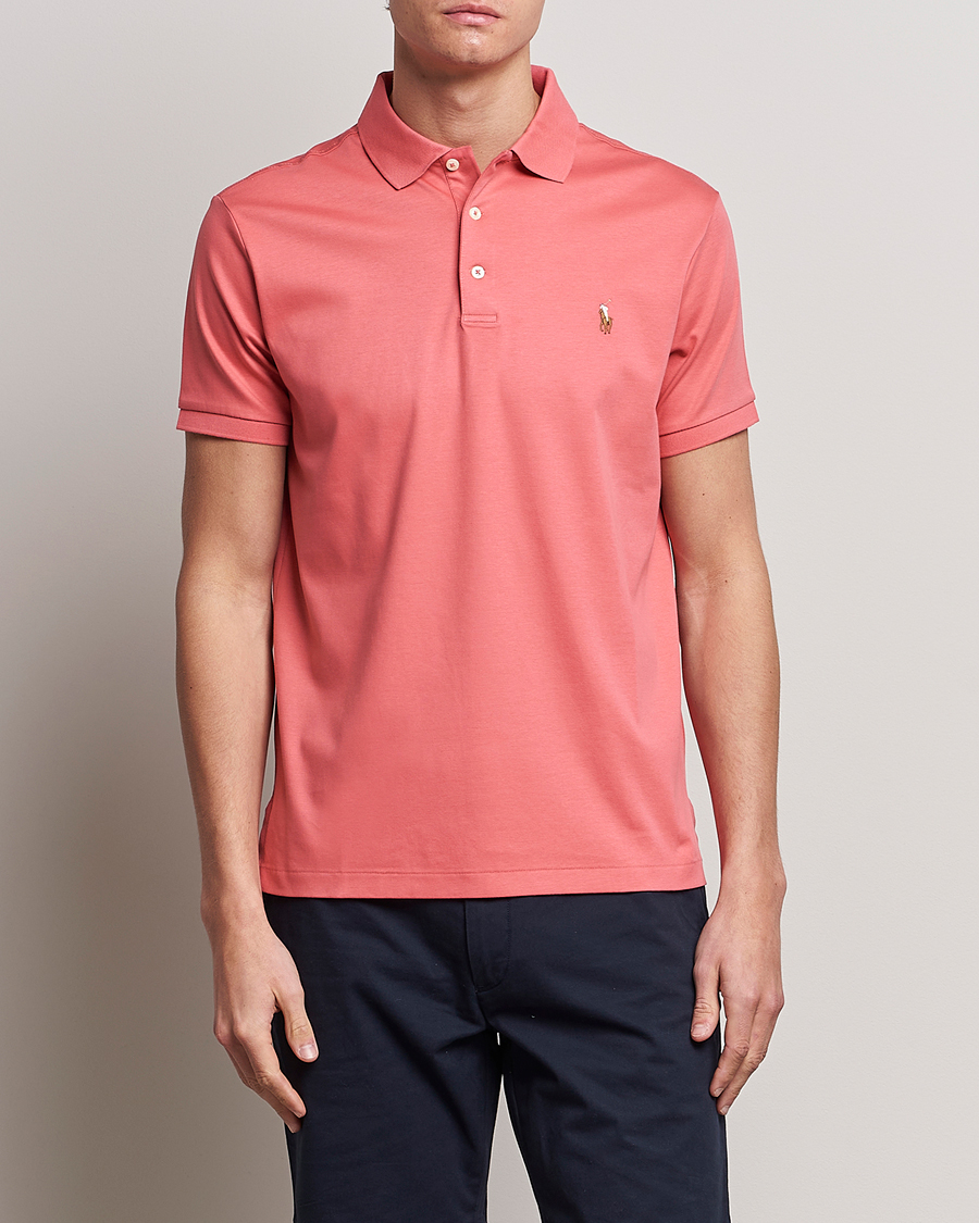 Hombres | Polos | Polo Ralph Lauren | Luxury Pima Cotton Polo Red Sky
