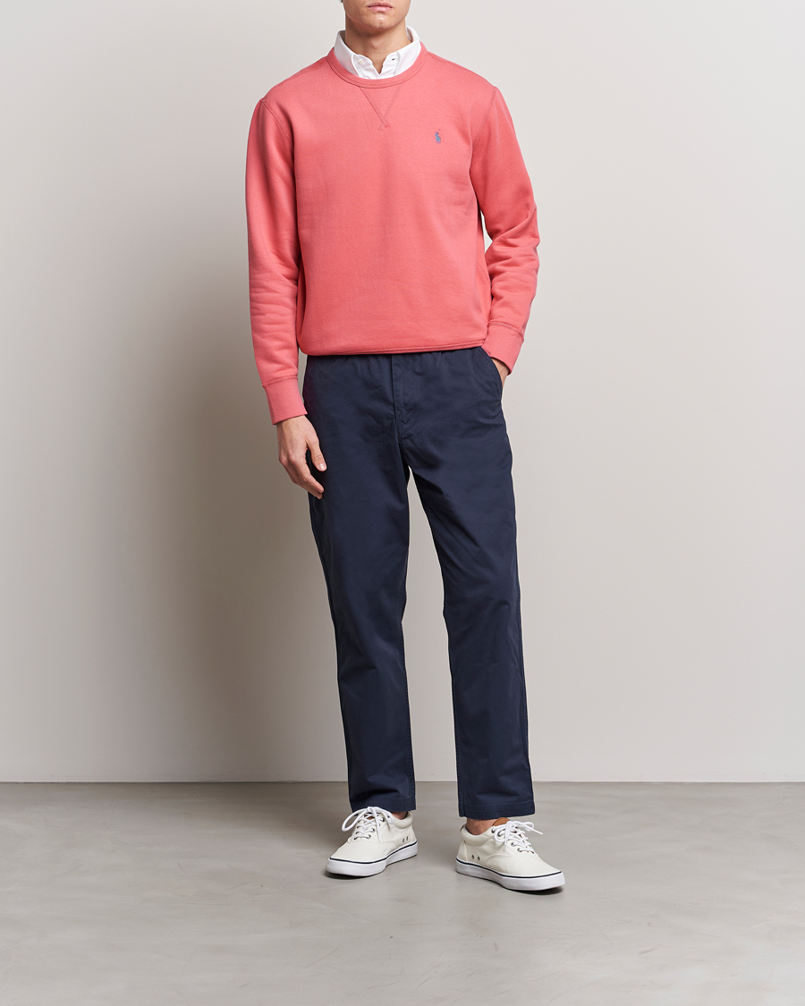 Hombres | Jerséis y prendas de punto | Polo Ralph Lauren | Crew Neck Sweatshirt Red Sky