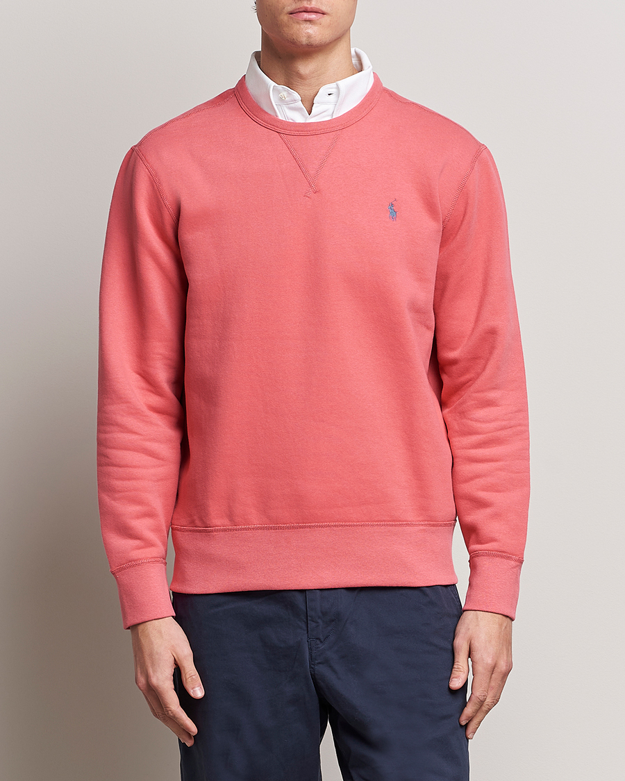 Hombres | Jerséis y prendas de punto | Polo Ralph Lauren | Crew Neck Sweatshirt Red Sky