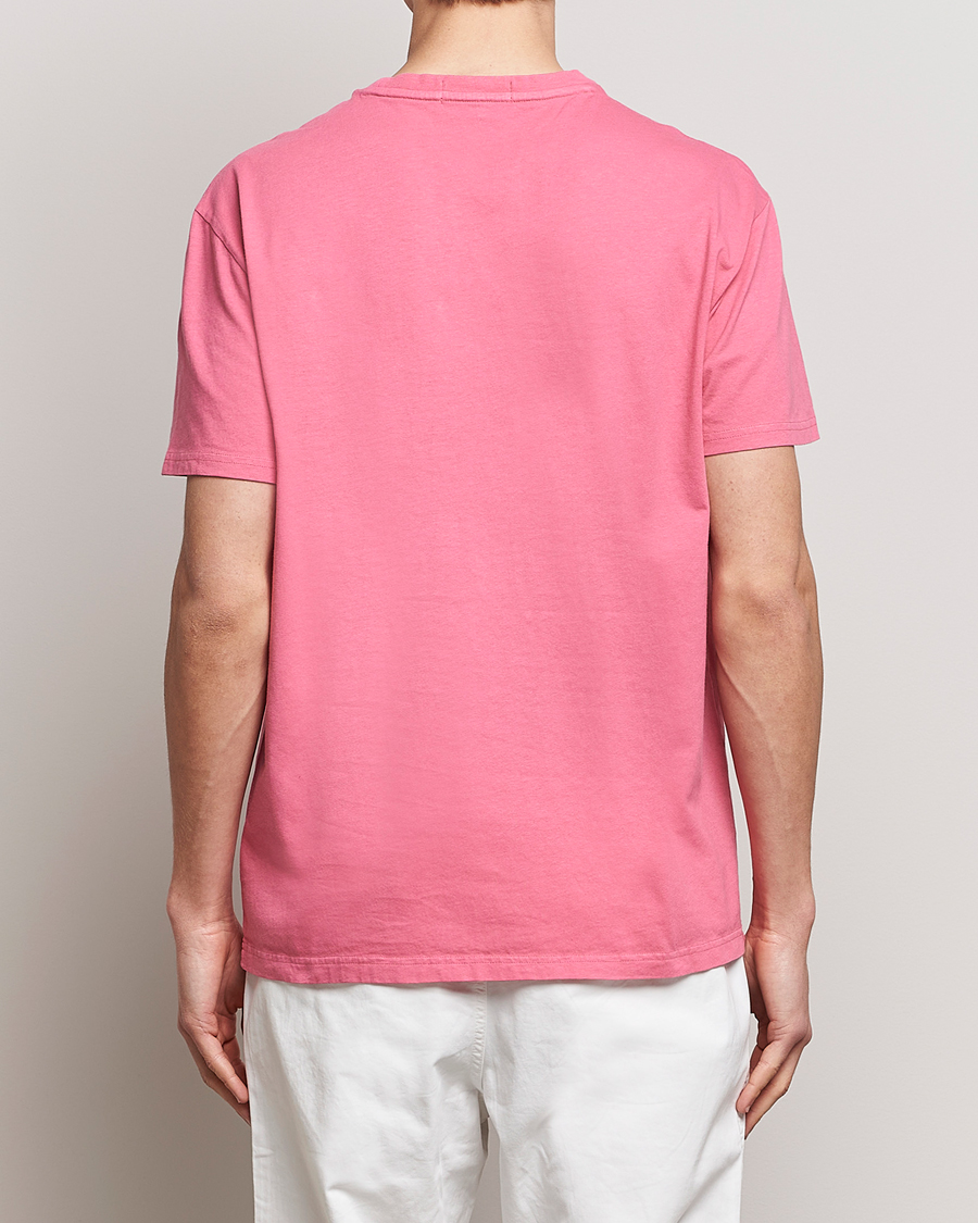 Hombres | Camisetas | Polo Ralph Lauren | Cotton/Linen Crew Neck T-Shirt Red Sky