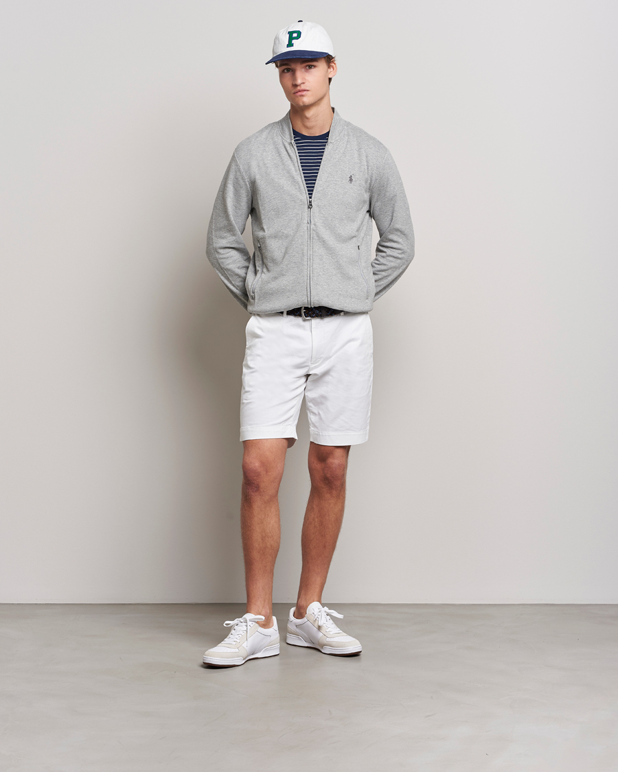 Hombres | Jerséis y prendas de punto | Polo Ralph Lauren | Double Knit Full-Zip Sweater Andover Heather