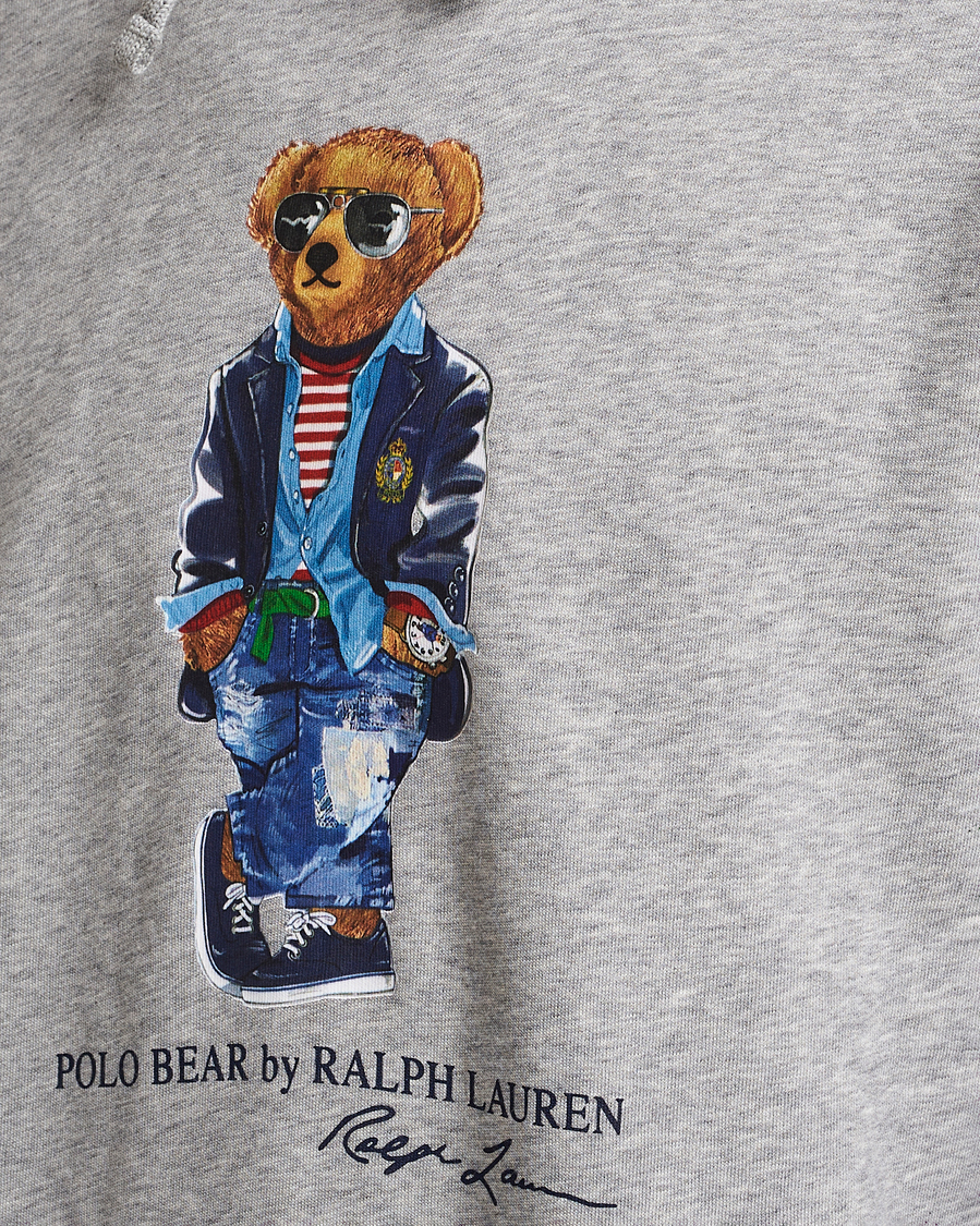 Hombres | Jerséis y prendas de punto | Polo Ralph Lauren | Printed Regatta Bear Hoodie Andover Heather