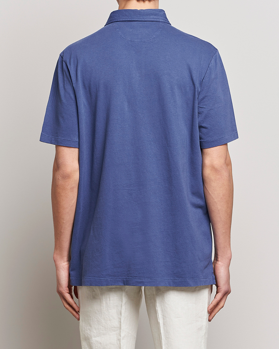 Hombres | Polos | Polo Ralph Lauren | Cotton/Linen Polo Boathouse Navy