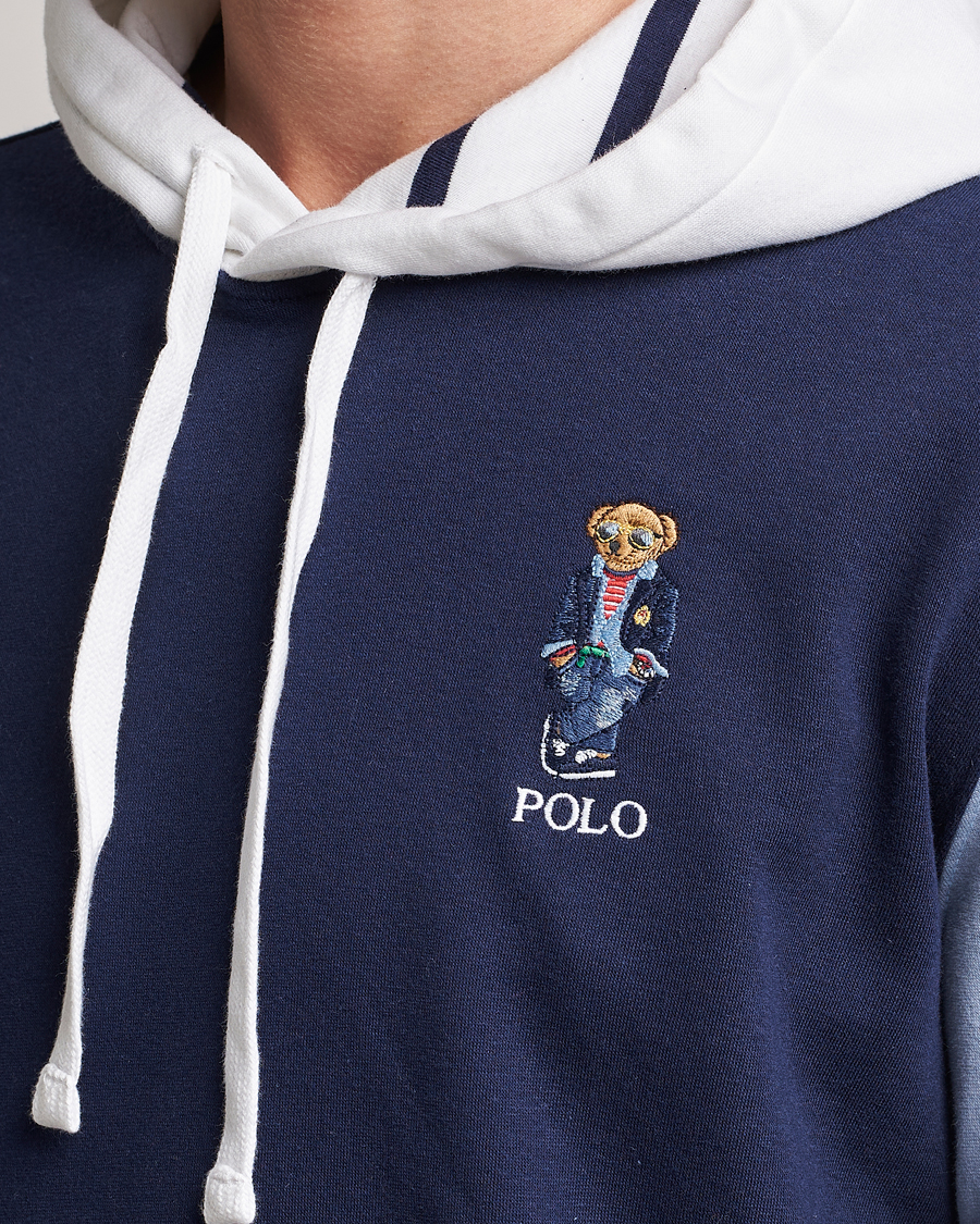 Hombres | Jerséis y prendas de punto | Polo Ralph Lauren | Printed Regatta Bear Colorblocked Hoodie Multi