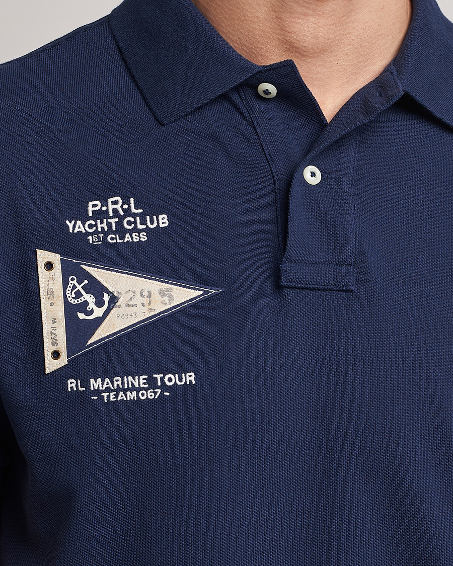 Hombres | Polos | Polo Ralph Lauren | Custom Slim Fit Regatta Polo Newport Navy