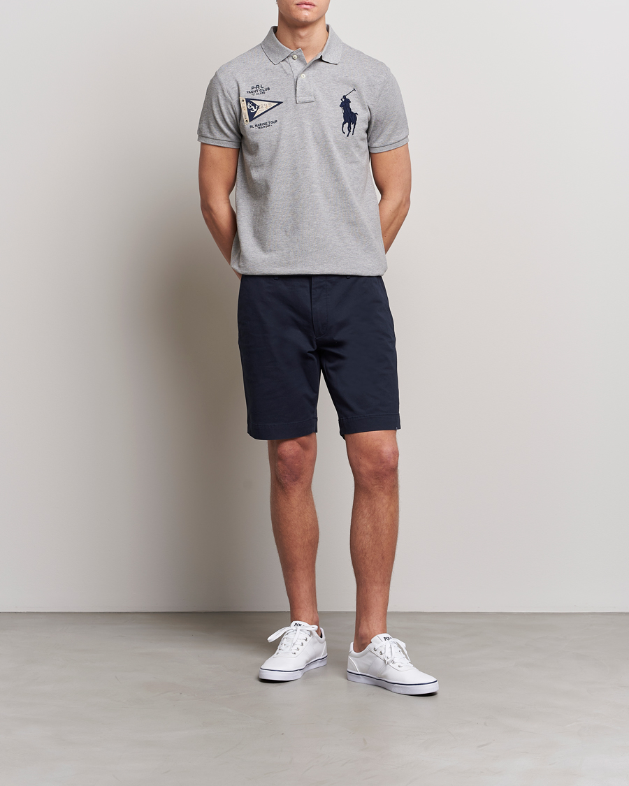Hombres | Polos | Polo Ralph Lauren | Custom Slim Fit Regatta Polo Andover Heather