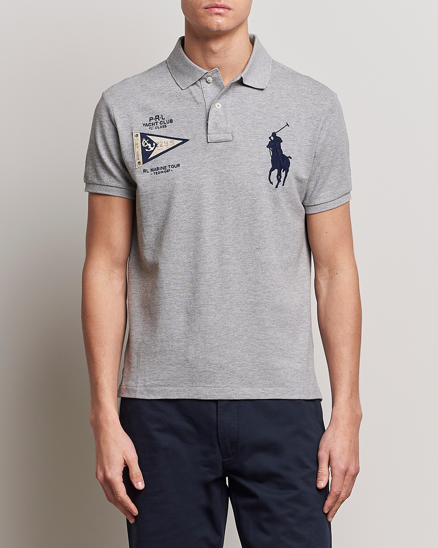 Hombres | Polos | Polo Ralph Lauren | Custom Slim Fit Regatta Polo Andover Heather