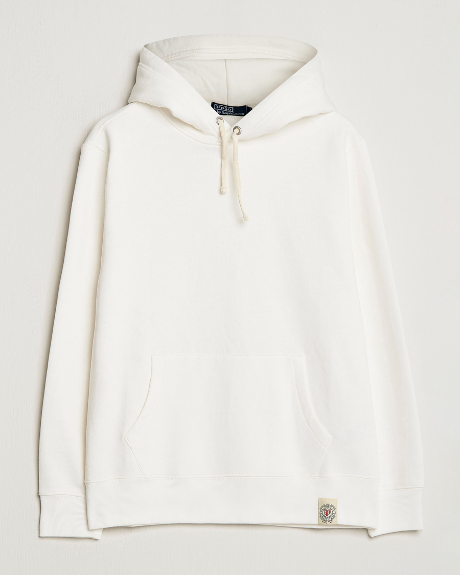 Hombres | Jerséis y prendas de punto | Polo Ralph Lauren | Vintage Fleece Hoodie Deckwash White