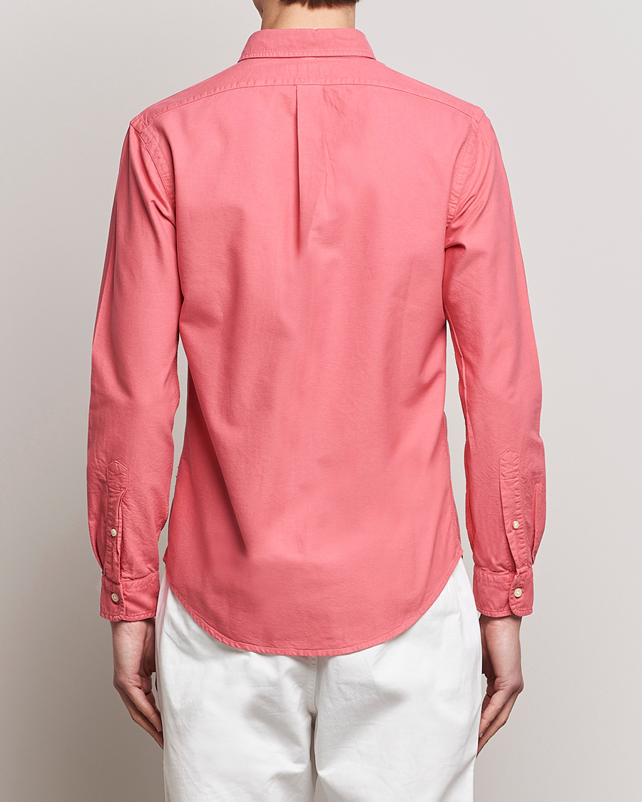 Hombres | Camisas | Polo Ralph Lauren | Slim Fit Garment Dyed Oxford Red Sky