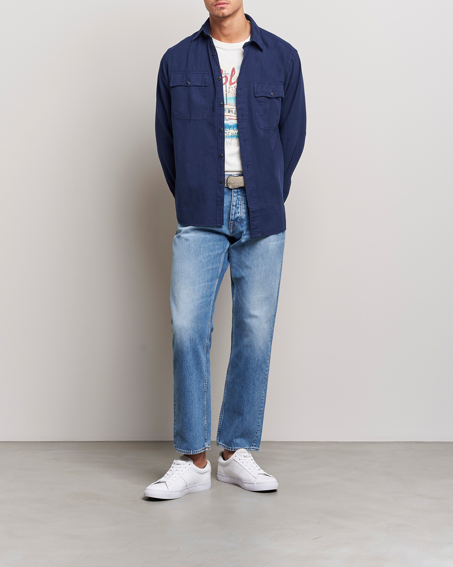 Hombres | Camisas | Polo Ralph Lauren | Cotton Overshirt Newport Navy