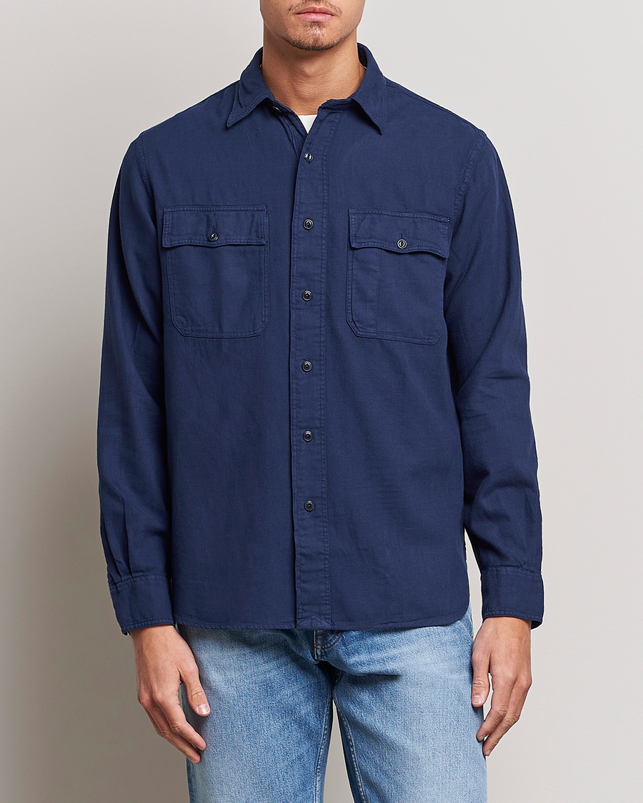 Hombres | Camisas | Polo Ralph Lauren | Cotton Overshirt Newport Navy