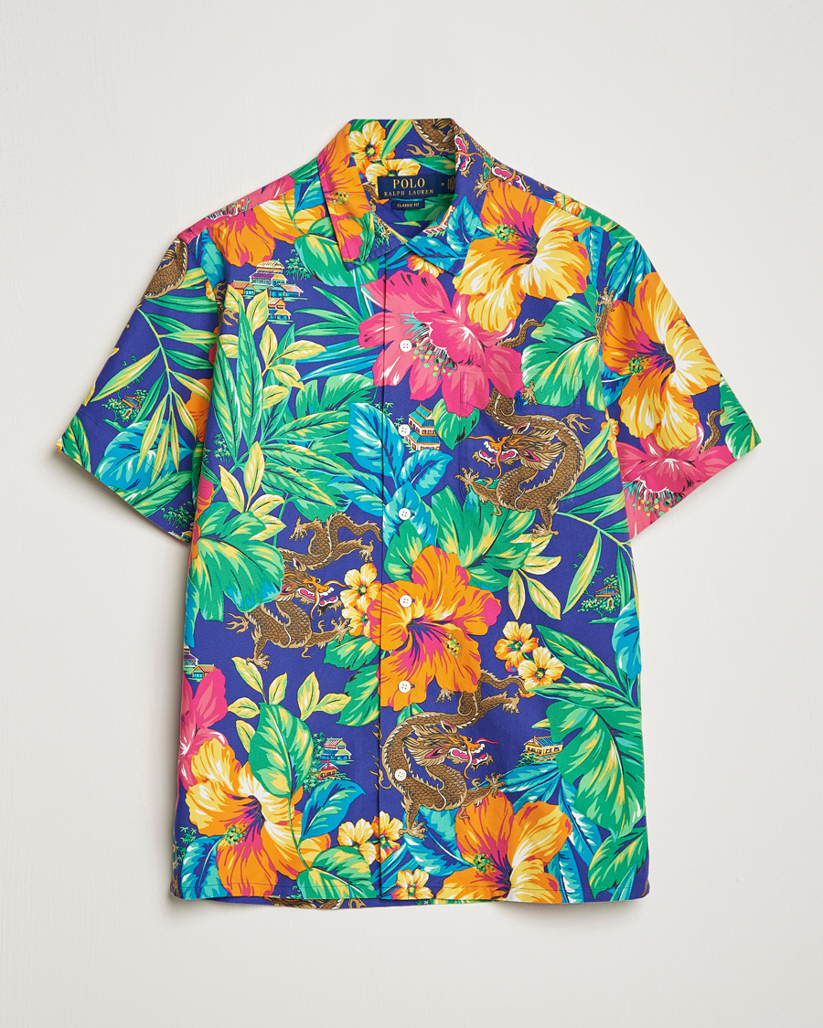 Hombres | Camisas | Polo Ralph Lauren | Printed Flower Short Sleeve Shirt Tropical