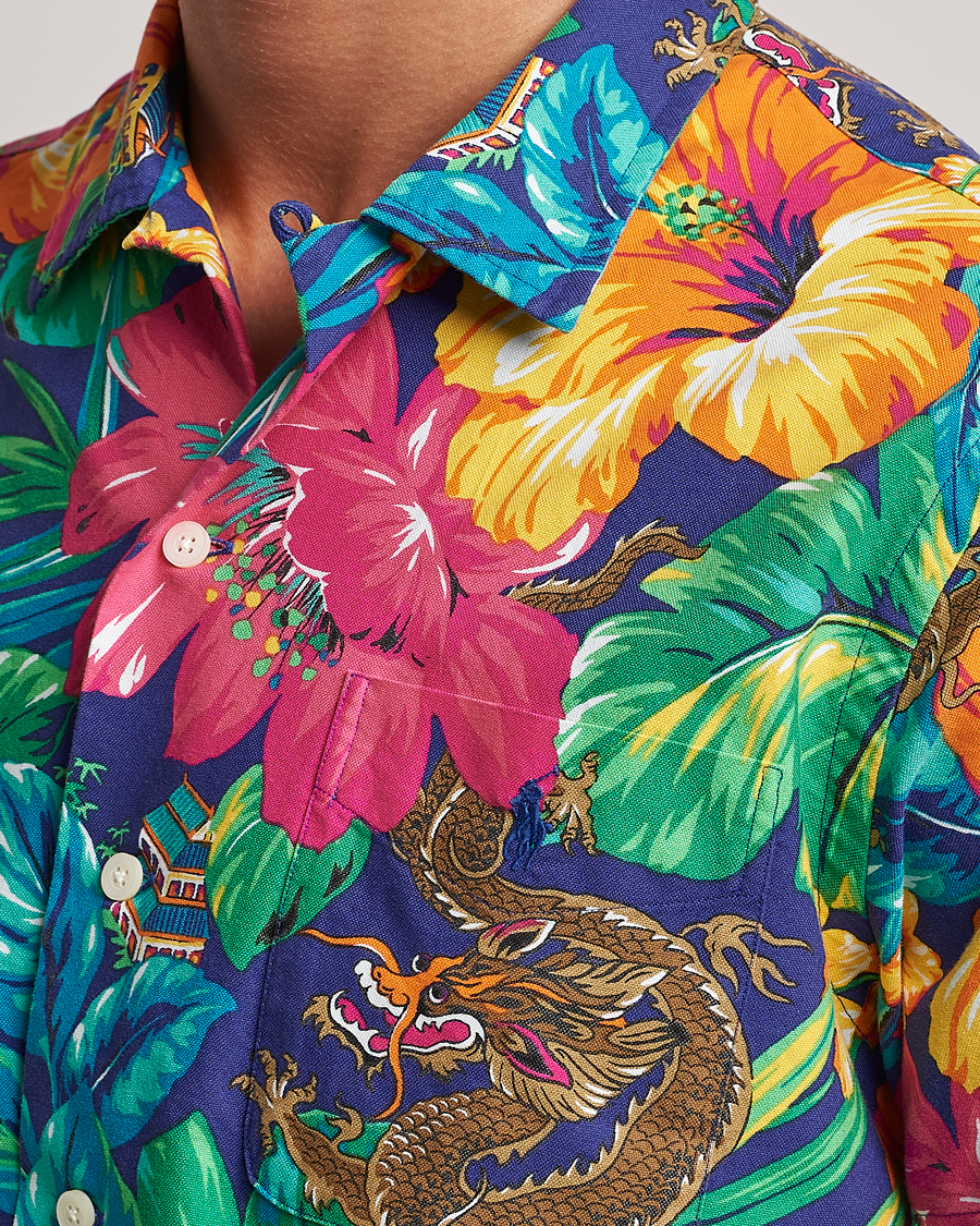 Hombres | Camisas | Polo Ralph Lauren | Printed Flower Short Sleeve Shirt Tropical