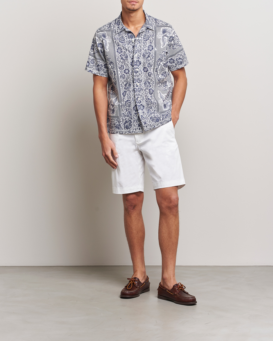Hombres | Camisas | Polo Ralph Lauren | Printed Paisley Short Sleeve Shirt Blue
