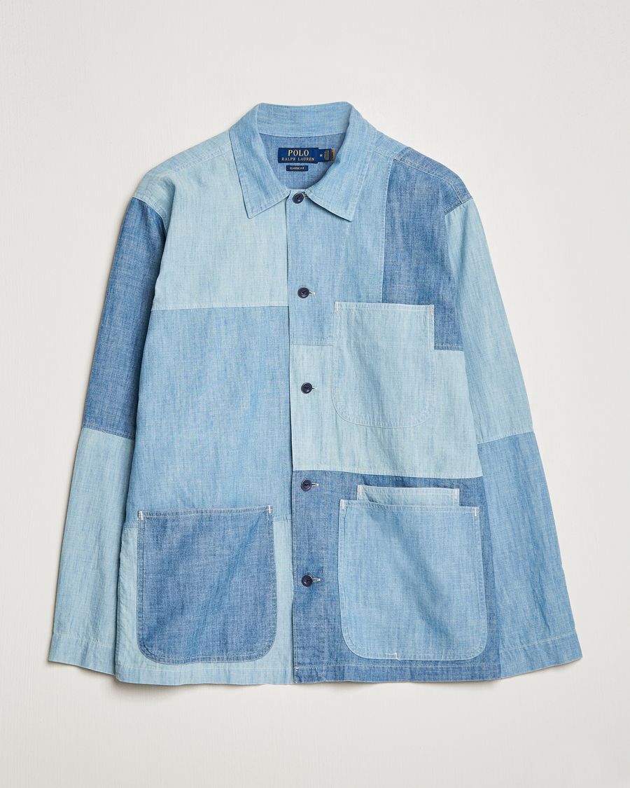 Hombres | Abrigos y chaquetas | Polo Ralph Lauren | Patchwork Denim Shirt Jacket Indigo