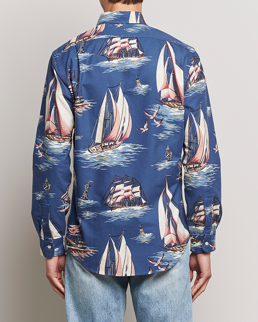 Hombres | Camisas | Polo Ralph Lauren | Printed Regatta Oxford Shirt Blue