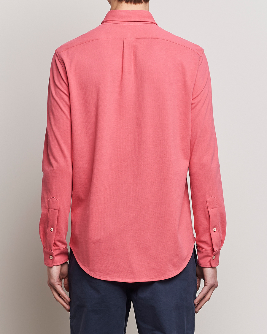 Hombres | Camisas | Polo Ralph Lauren | Slim Fit Featherweight Mesh Shirt Red Sky