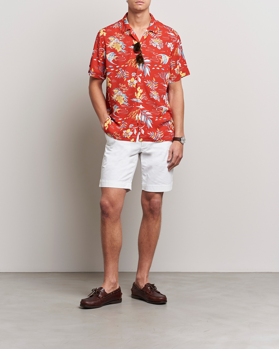 Hombres | Camisas | Polo Ralph Lauren | Printed Flower Short Sleeve Shirt Sun Sand Surf